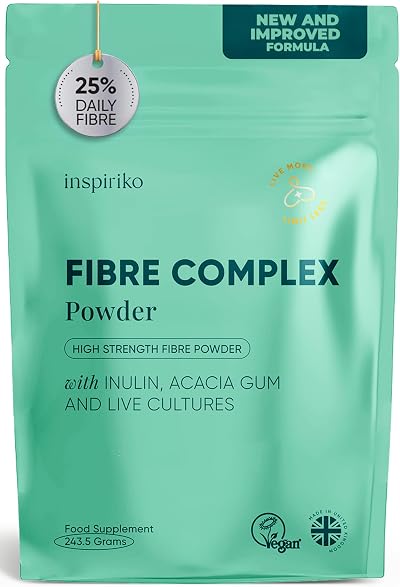Inspiriko 15g Soluble Fibre Supplement 30 Servings 2x Daily 50% NHS