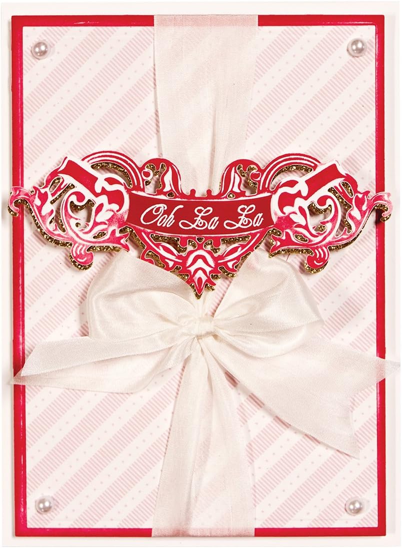 Spellbinders Scroll Banner Stamp & Die Set, Multicoloured, 23.9 x 15.4 x 0.5 cm - Image 3