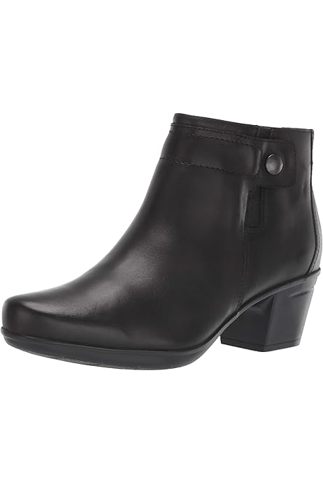 clarks emslie twist women's high heel ankle boots