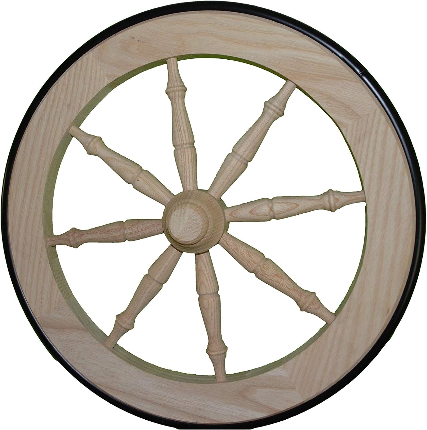 Tea Cart Wheel 14.5 Inch Ash Tea Cart Wheel with Rubber