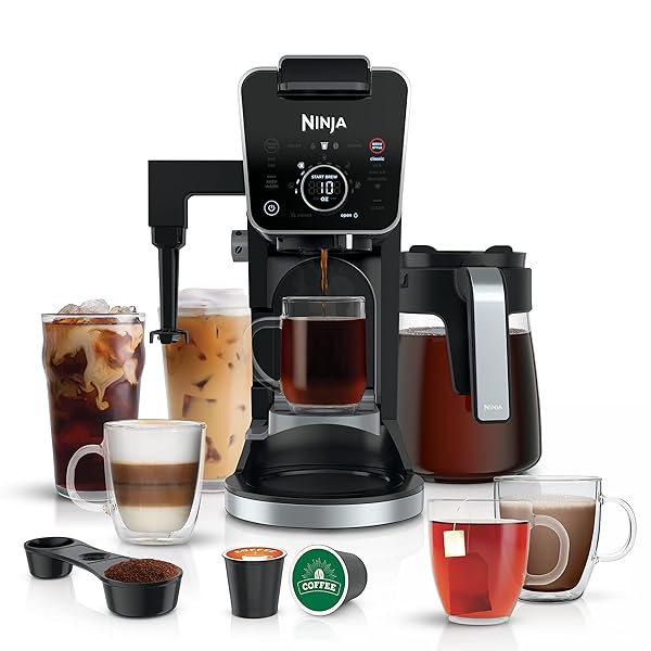NINJA DRIP COFFEE MAKER WITH K CUP COMBO,...