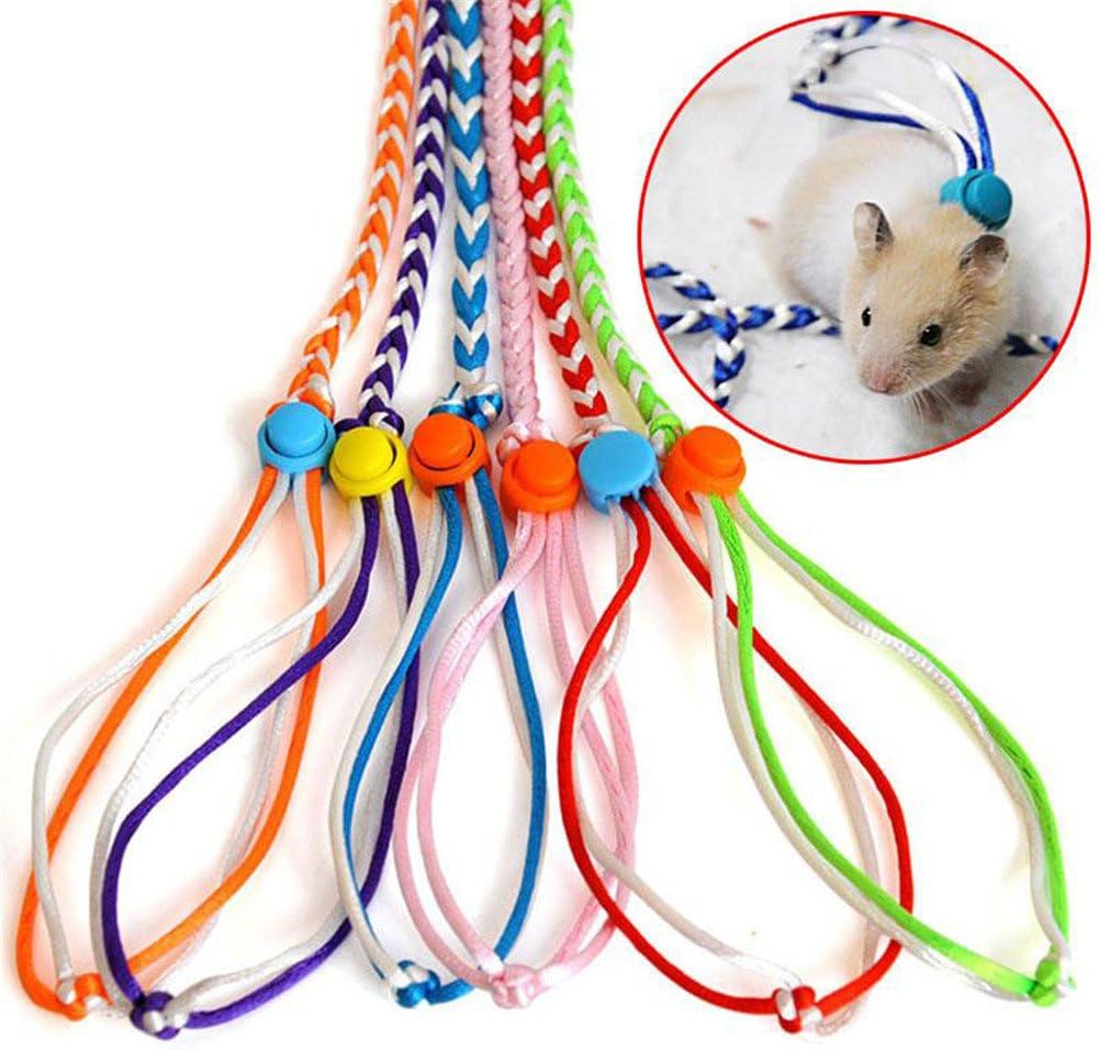 WIDEN Small Animal Leash Lead Harness Rope Hamster Rat Mouse Adjustable