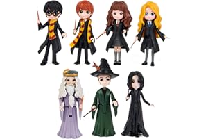 Wizarding World Harry Potter, Magical Minis Collector Set with 7 Collectible 3-inch Toy Figures, Kids Toys for Ages 5 and up