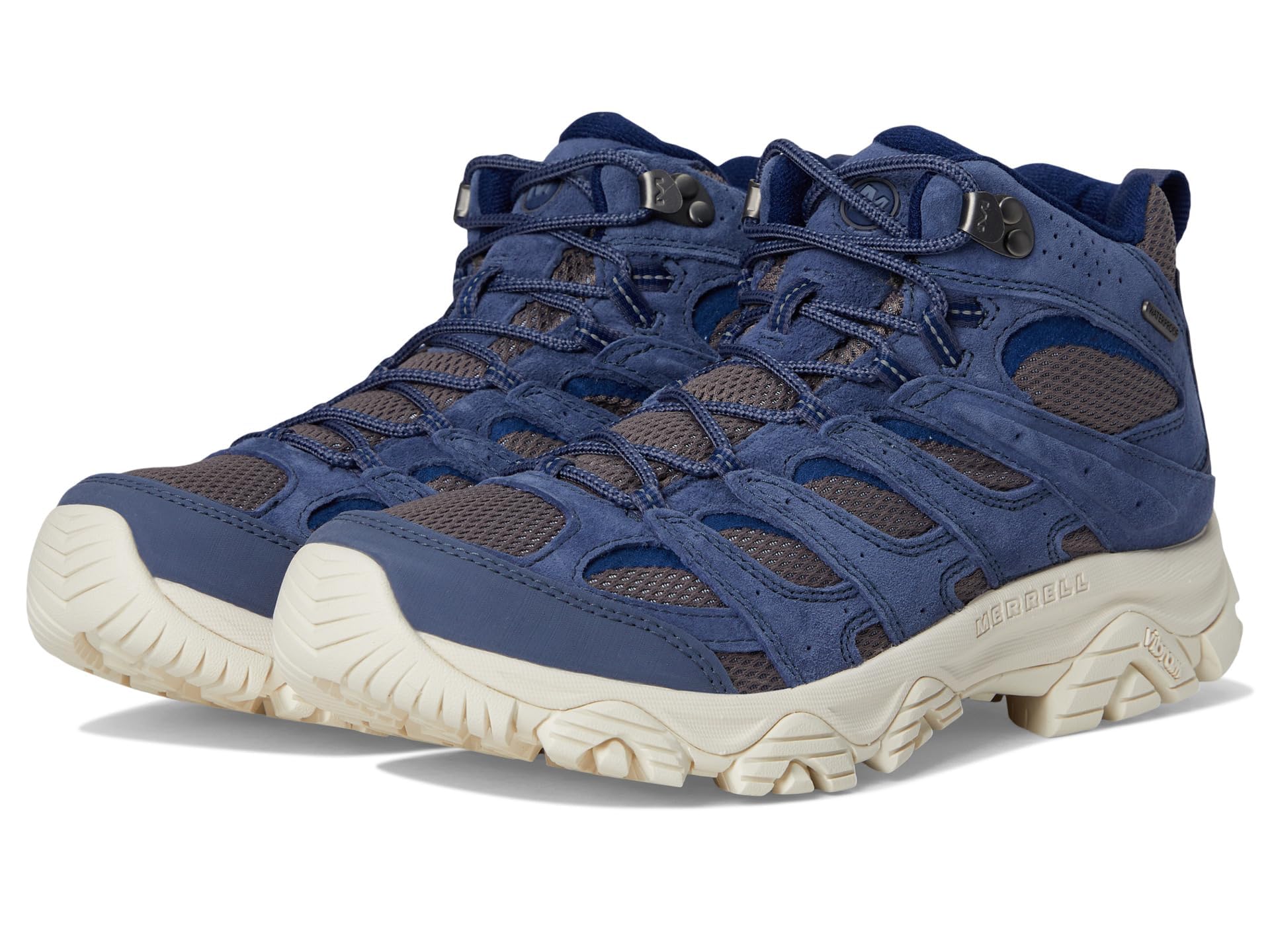 Merrell Men's Moab 3 Mid Waterproof Hiking Boot, Greystone, 10.5 Image