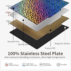 Upgraded Smooth/Textured PEK+PEI Sheet