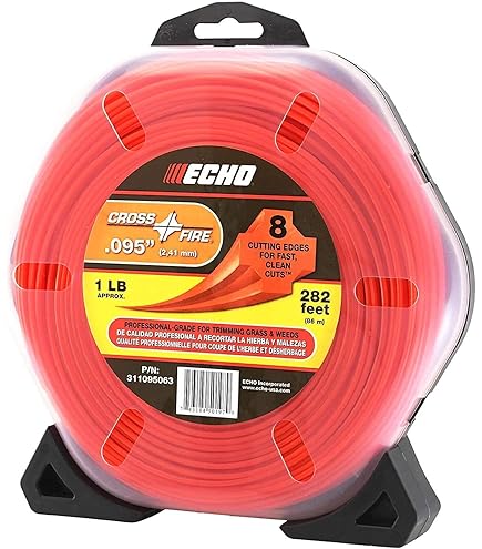 Amazon.com : Echo 1/2 Lb. .105 Cross-Fire Trimmer Line