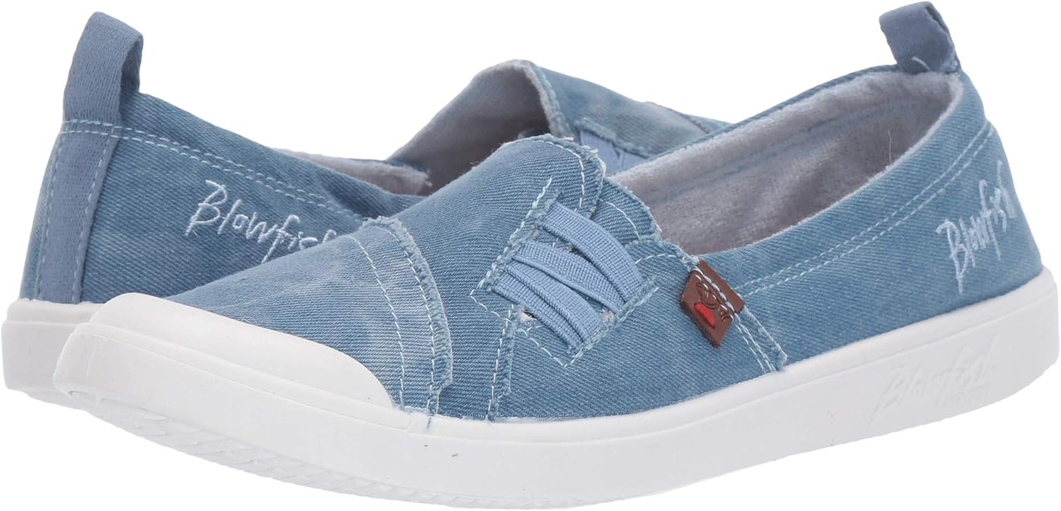 Amazon.com: Blowfish Venus Light Denim Stone Washed Canvas 7.5: Shoes