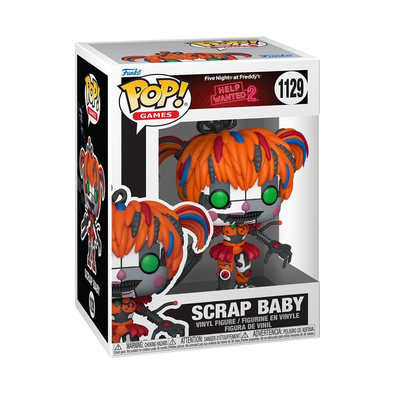 Funko Pop! Games: Five Nights at Freddy's - Scrap Baby - Collectable Vinyl Figure - Gift Idea - Official Merchandise - Toys for Kids & Adults - Video Games Fans