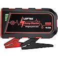 LOFTEK Portable Car Battery Jump Starter (Up to 7.0L Gas or 5.5L Diesel Engine), 12V Power Pack Auto Battery Booster with Bui