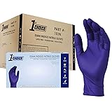 1st Choice Indigo Nitrile Disposable Exam Gloves, 3