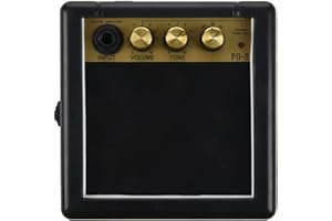 Mautacly Portable Mini Guitar Bass Amplifier Guitarra AMP 5W Speaker Clip-On Guitar Parts Accessories for Acoustic Electric G