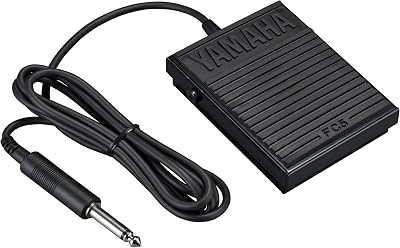 Yamaha FC5A Sustain Pedal for Keyboards with Rubber Bottom Grips Floor