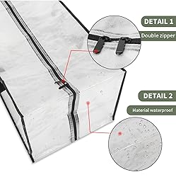 6 Pack Heavy Duty CLear Moving Bags, Large CLear