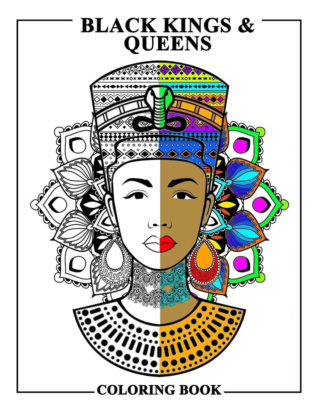 Black Kings And Queens Coloring Book Adult Colouring Fun Stress Relief Relaxation And Escape Color In Fun Publishing Aryla 9781912675753 Amazon Com Books