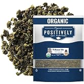 Positively Tea, Organic Ti Kuan Yin Oolong Tea, Loose Leaf, 16 Ounce