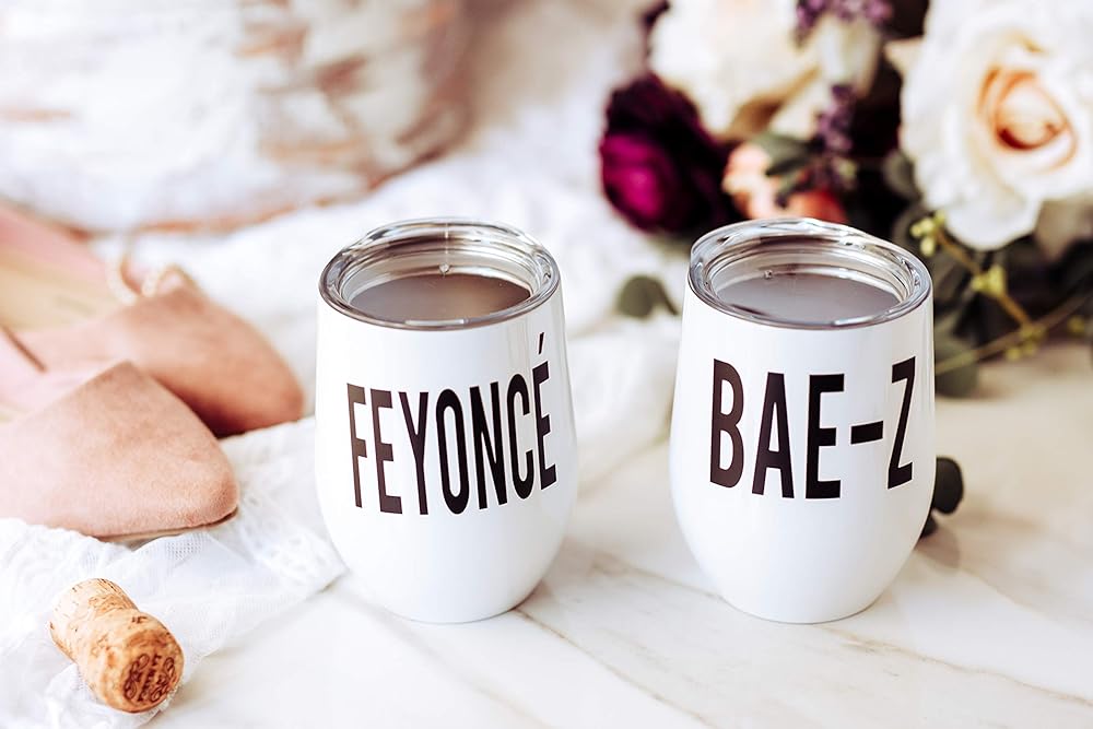 feyonce and bae z mugs