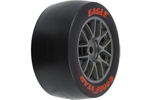 Pro-line Racing Goodyear Eagle Option Tire F/R MTD Grey for Losi NASCAR Racecar 4 PRO1030410