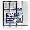 APPLIED MEMBRANES INC. AMI Reverse Osmosis Filter Replacement | Pre Filter Set | for 5 Stage Water Filtration Systems (Pre-Filters Only Set)…
