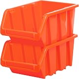 Prosperplast 100 XS Storage Bins & Louvre Wall Mount Organizer Garage Workshop view 6
