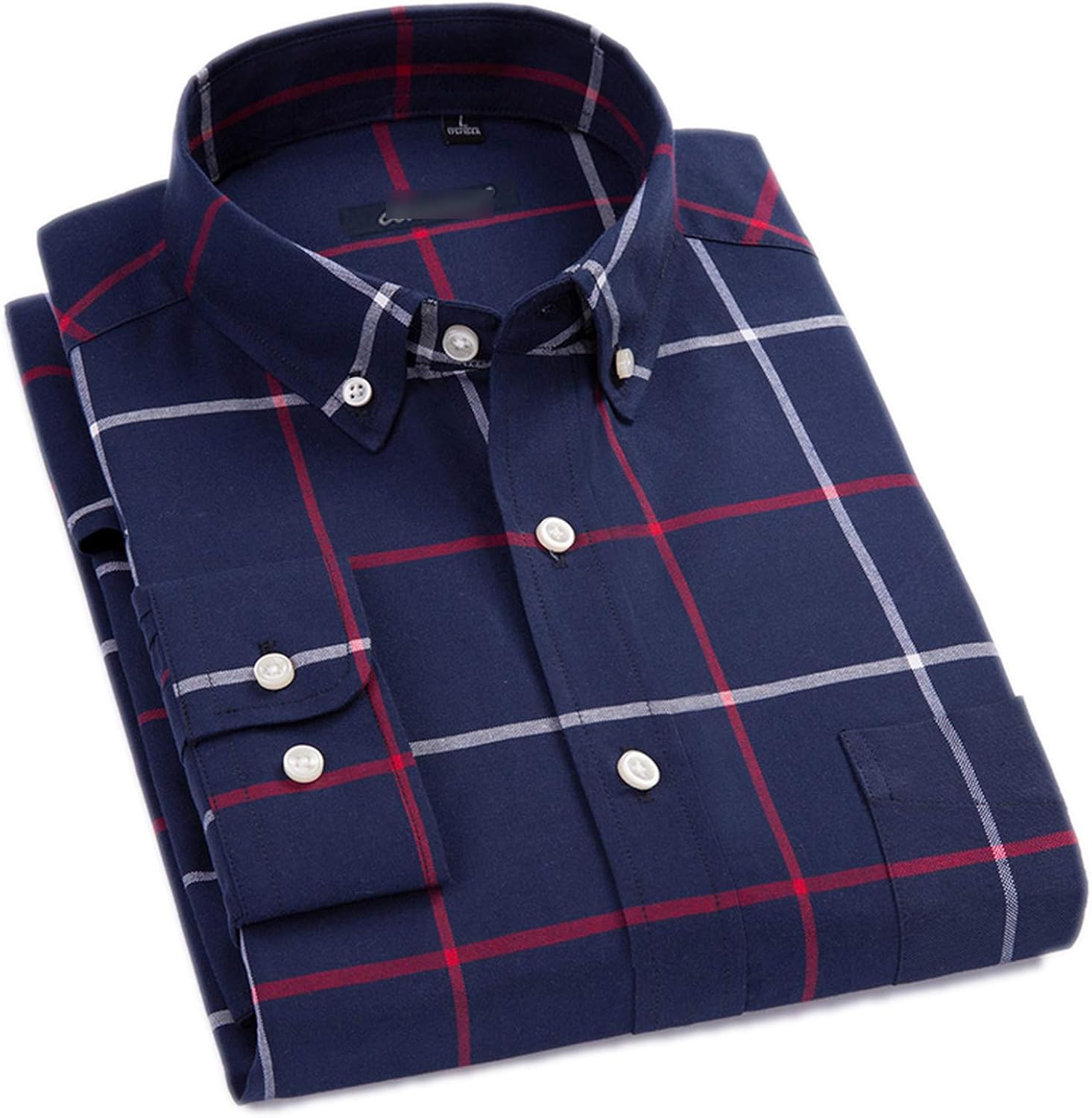 Outwears 100 Cotton Oxford Mens Shirts Striped Business Casual Soft