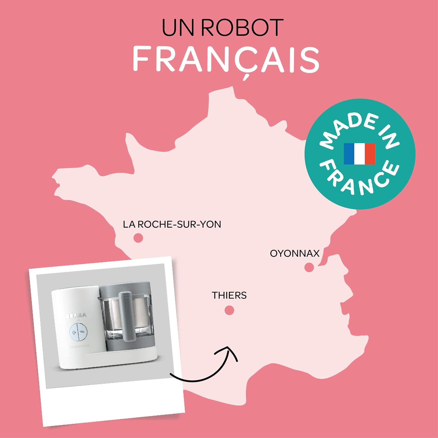 Grey White Babycook Neo Beaba Robot Cuiseur Mixeur Bebe Pieces De Rechange Pour Robots Cuisine Maison Helpacreche Co Za