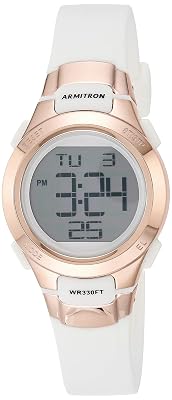 Armitron Sport Women's 45/7012 Digital Chronograph Resin Strap Watch