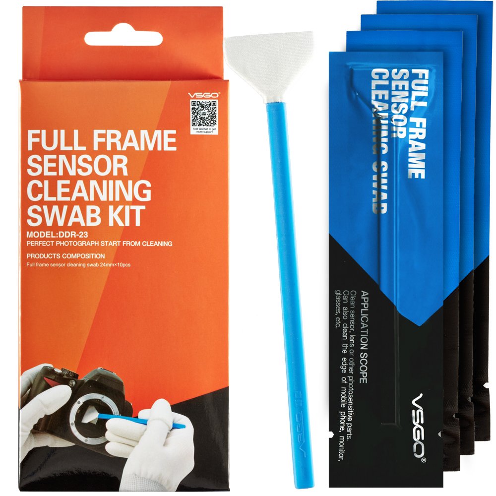VSGO Full Frame Sensor Cleaning Swab Kit