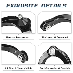 Driver & Passenger Side Front Upper Control Arm