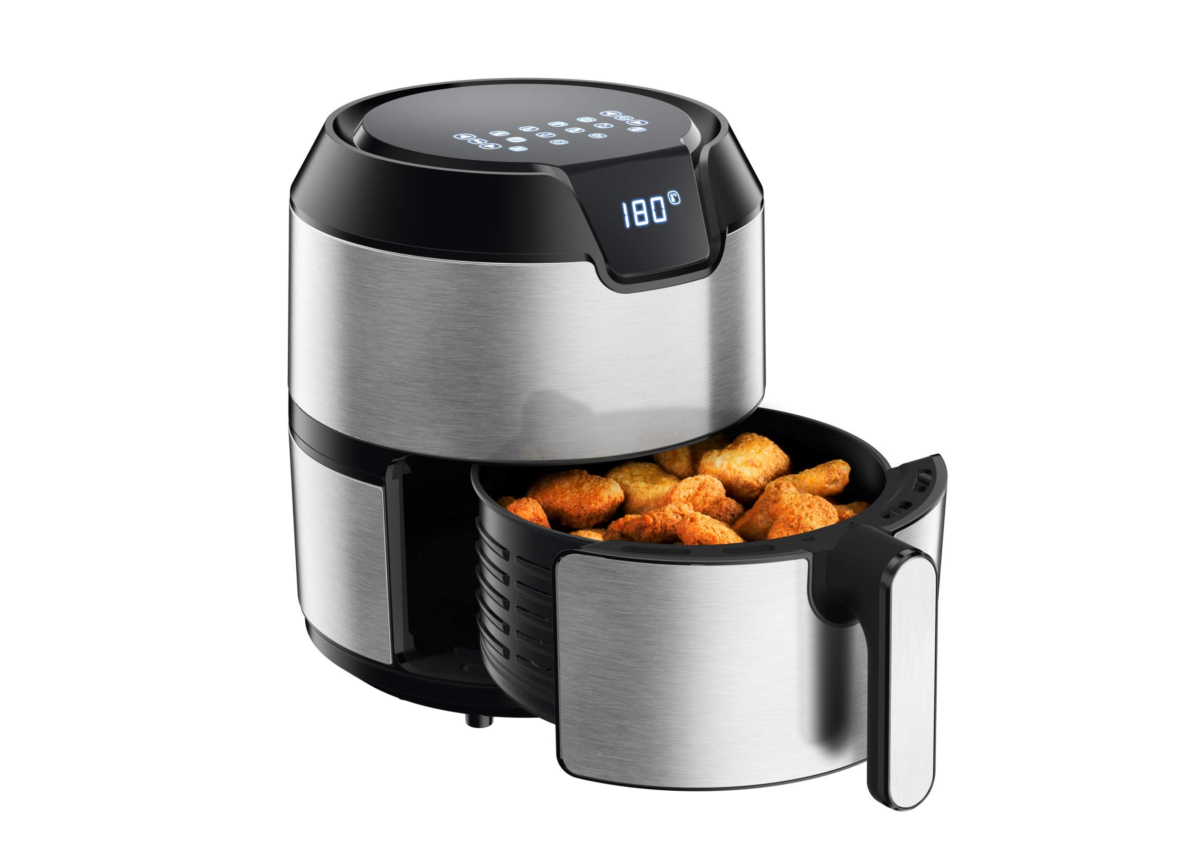 KRUPS 1510001480 EY401 4.2L Digital XL Air Fryer, 8 presets, Dishwasher Safe, eBay