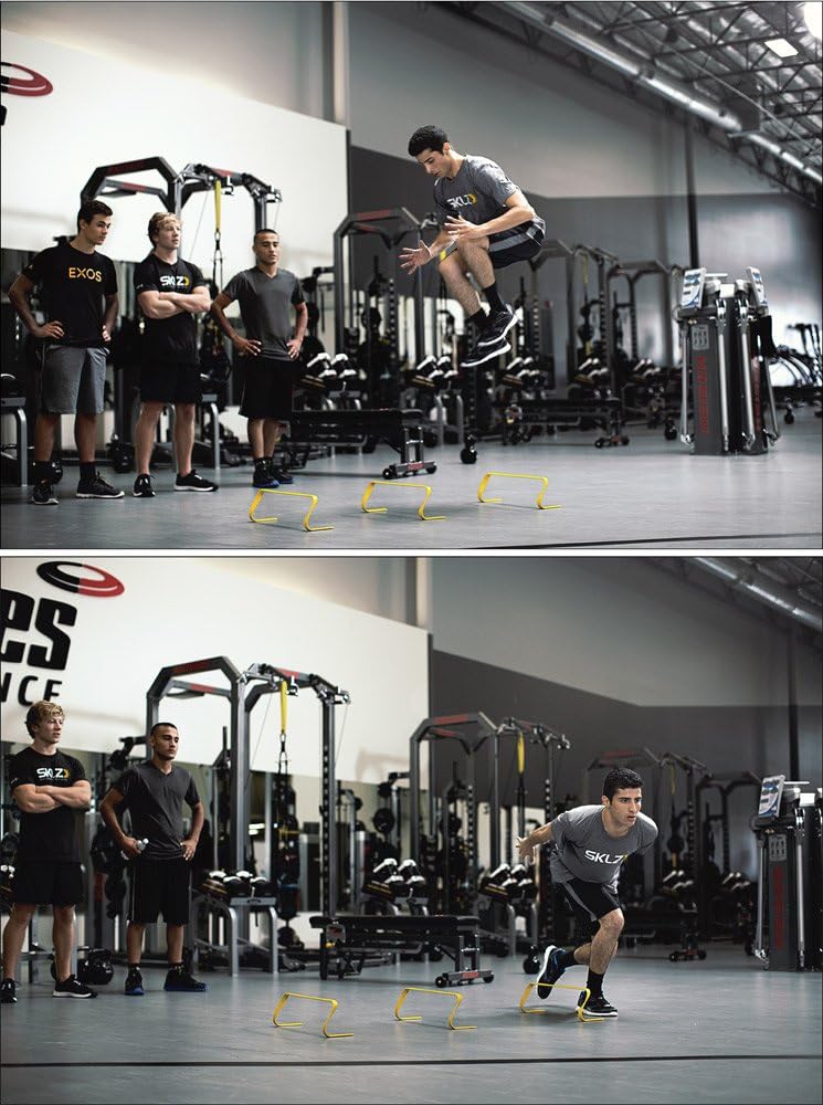 SKLZ 6-Inch Ultra Durable Agility Hurdles, Set of 6 : Sports & Outdoors