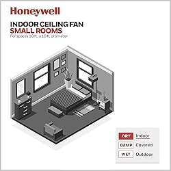 Honeywell Ceiling Fans Ocean Breeze Modern 30 Inch