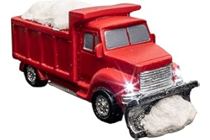 FG Square Christmas Village Accessory - Snow Truck