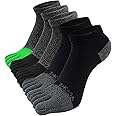 ZAKASA Toe Socks for Men Ankle: No Show Low Cut Toe Socks Individual Five Finger Cotton for Athletic Running 5 Pairs