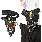 Drill Holster, Heavy Duty Impact Driver Holster, Professional Tool Holster, Specialist Driver Tool Bag Drill Holster Tools and Drill Bits, Oxford Fabric