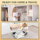 Taili Hanging Vacuum Storage Bags 4 Jumbo 135x70x38cm Wardrobe Organizer view 6