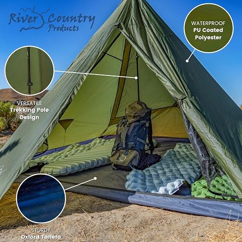 Tente Ultralégère Pour Randonnée - Waterproof - Utilise Des Bâtons De Marche - Neuf