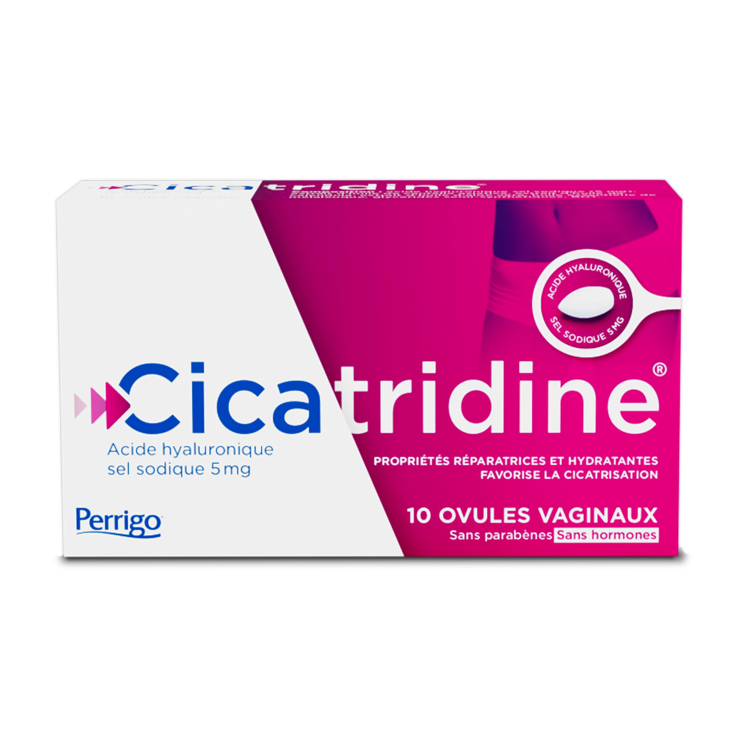 Cicatridine Vaginal Ovules