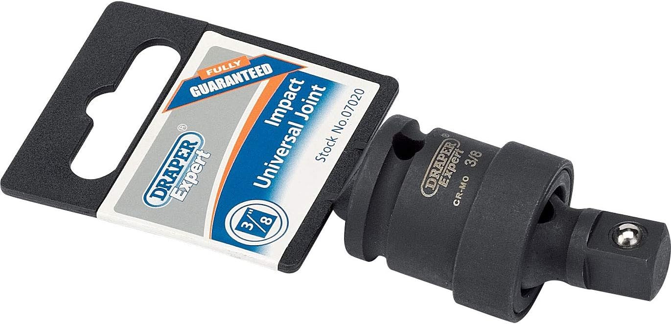 Draper Expert 07020 Universal Impact Joint 3/8", 3/8 Inch