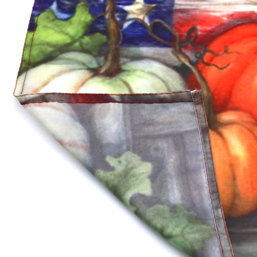 Amor Fall Pumpkin Decorative Garden Flag Autumn Thanksgiving Day Outdoor Flag 12\