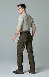 CQR Men's Ripstop Work Pants, Water Repellent