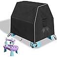 Kovshuiwe Kids Water Table Cover Fit Step2 Rain Showers Splash Pond Water Table, 420D Waterproof Dust Proof Anti-UV Outdoor Toys Cover-Cover only