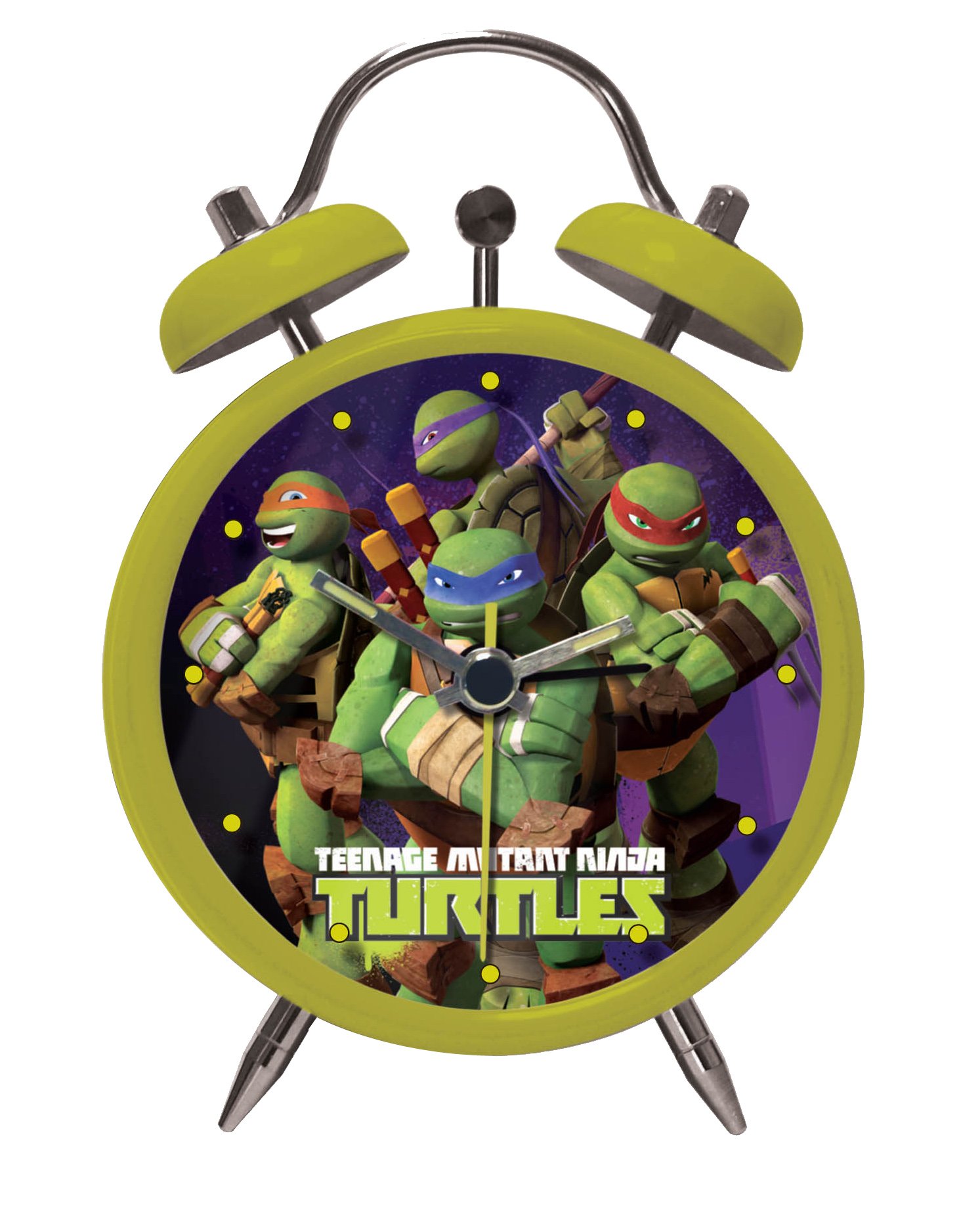 Turtles Joy Toy 01443 Analog Alarm Clock in Gift Wrap