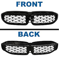BILLDIO G20 Grill - Black Kidney Grille Compatible