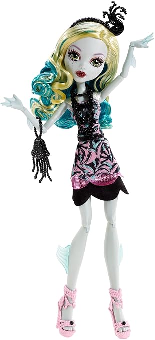 blue haired monster high doll
