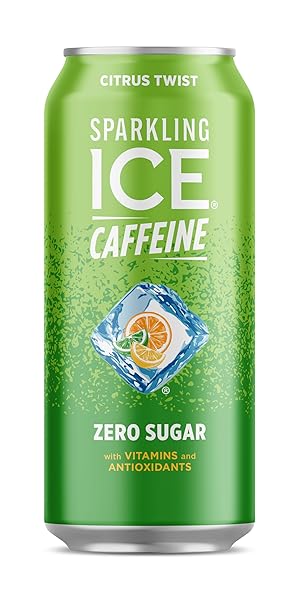 SPARKLING ICE CAFFEINE, CITRUS TWIST SPARKLING WATER WITH...