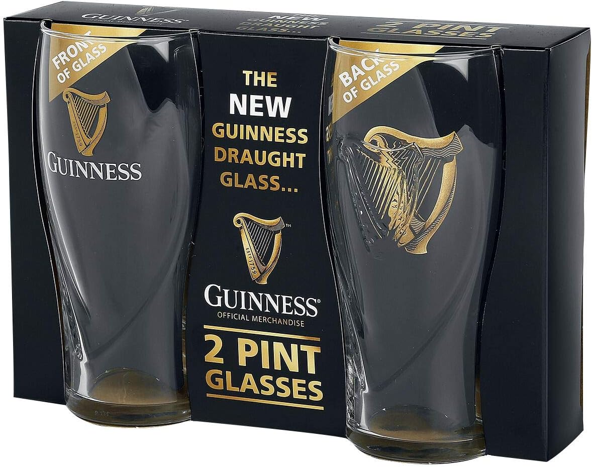 Guinness Guinness Logo Unisex PintGlas klar, Glas, 0,5 l Alkohol