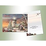 Lighthouse Christmas Cards 2022 Amazon.com : Classic Christmas Card 9 Pack ~ Winter Lighthouse, Joyful  Light Of Christmas (5" X 7"; White Envelopes; 9-1) : Office Products