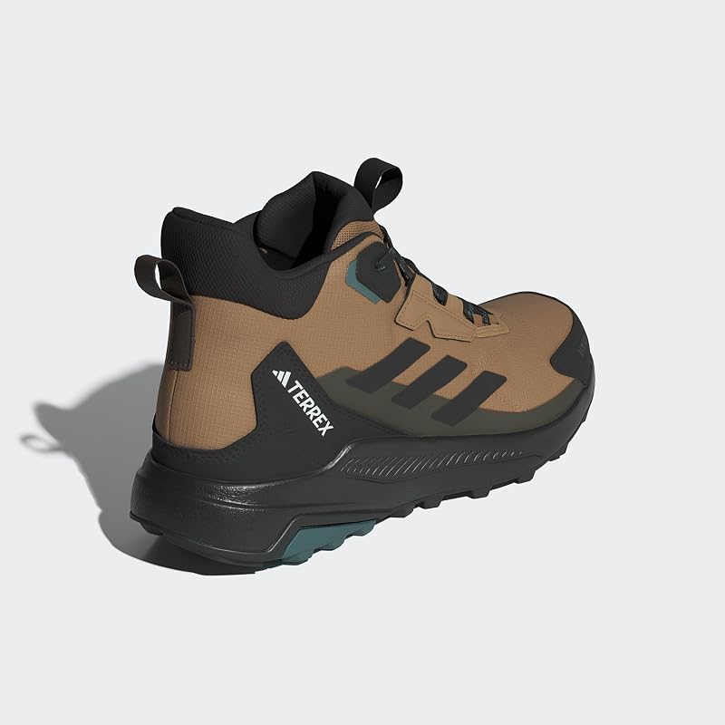 Homme Terrex Anylander Mid Rain.Rdy Hiking Shoes, Cardboard/Core Black/Shadow Olive, 44 EU — photo 7 sur 8