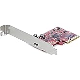 StarTech.com 1-Port USB 3.2 Gen 2x2 (20Gbps) PCIe Card - USB-C SuperSpeed PCI Express 3.0 x4 Host Controller Card - USB Type-
