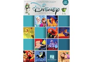 Contemporary Disney - 50 Favorite Songs, 3rd Edition | Piano/Vocal/Guitar Sheet Music Songbook for Disney Fans and Students | 3rd Edition Music Book Collection for Performers Teachers and Gift Giving